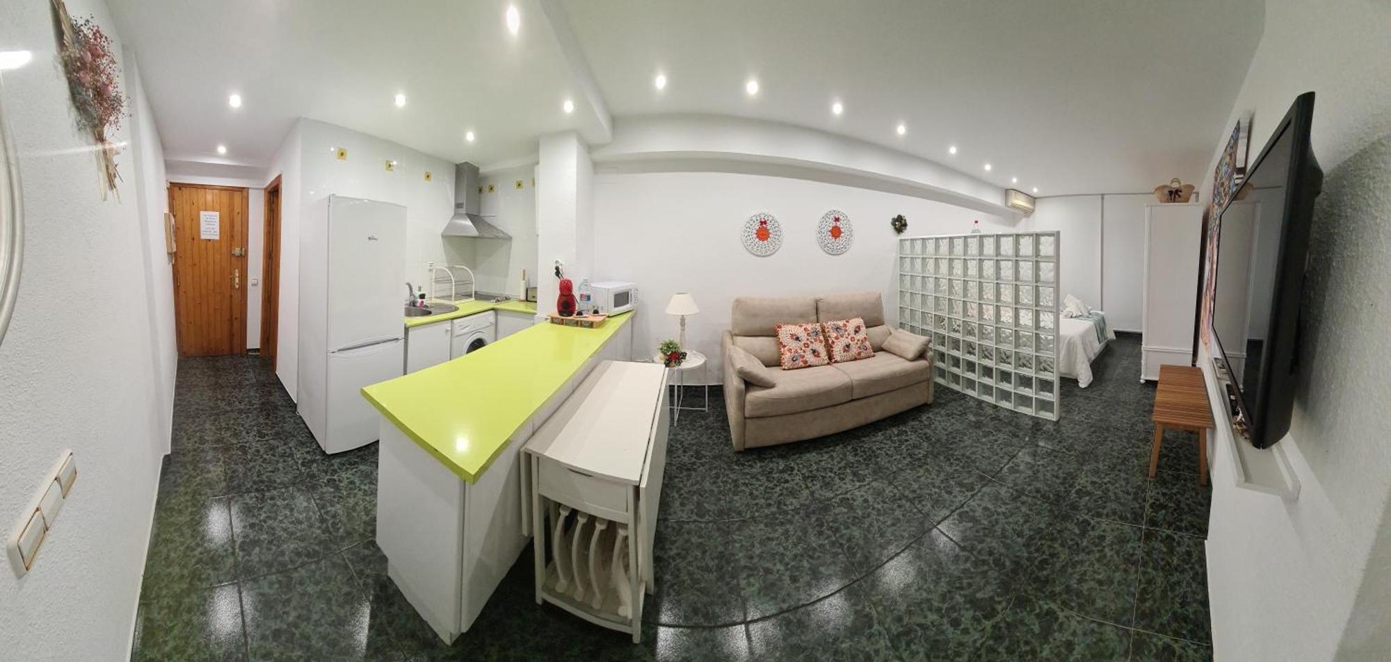 Apartamento Loft Primera Linea De Playa, Vistas Altas Mar Y Castillo Peniscola Ngoại thất bức ảnh